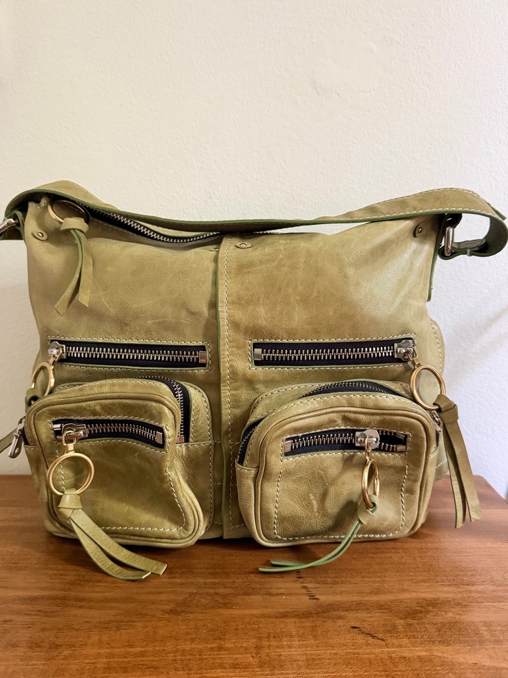 Chloe Olive Green Paddington Betty bag